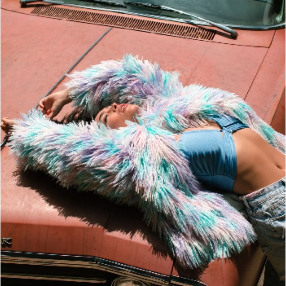 Spirithoods | AURORA ALPACA COLLECTOR EDITION FAUX FUR BOMBER JACKET | SMALL